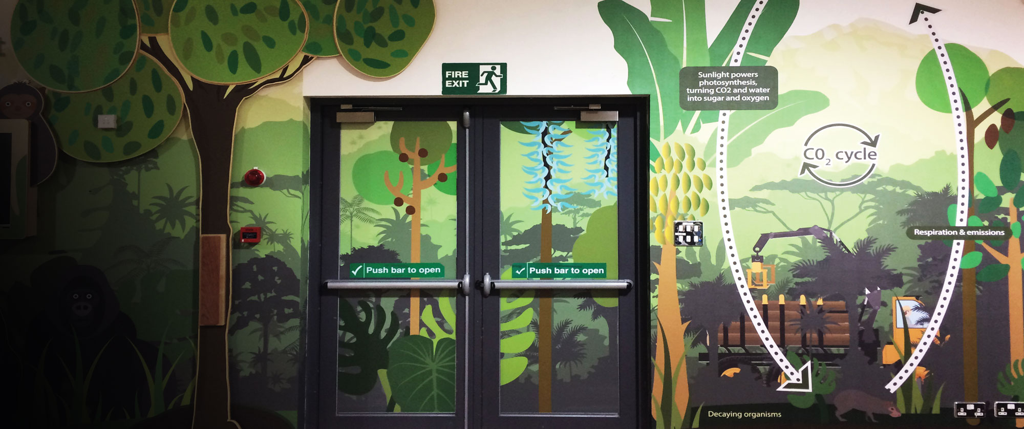 Visitor attraction graphics and installations | More Creative