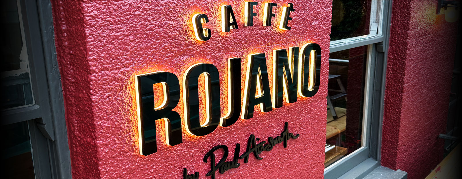 Quality hospitality and restuarant bespoke illuminated signage | More Creative