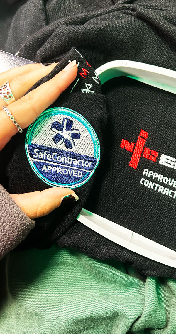 Branded workwear supplying embroidered and heatpress clothing | More Creative