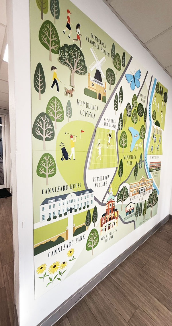 Feature Printed Wall Art in London | More Creative