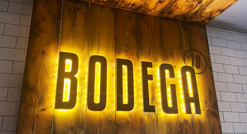 Illuminated sign lettering and displays