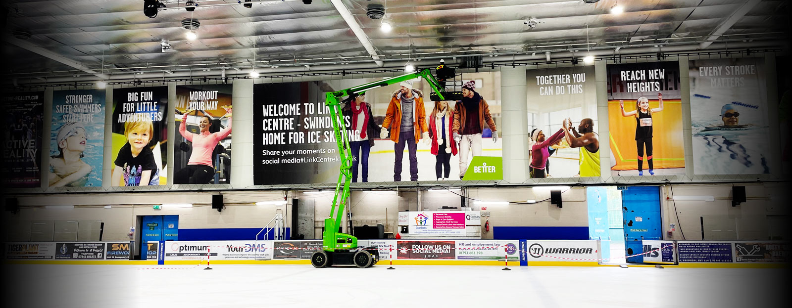 Specialist sign installation service in challenging environments | More Creative
