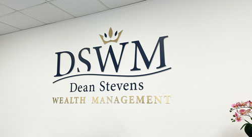 Office wall signs and branding
