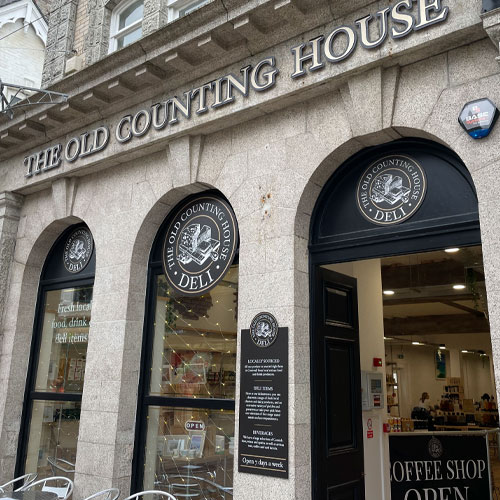Deli shop sign in Cornwall | More Creative