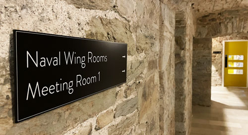 Directional and wayfinding signage 