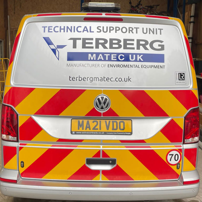 Chapter 8 reflective vinyl kit in Launceston Cornwall and Devon