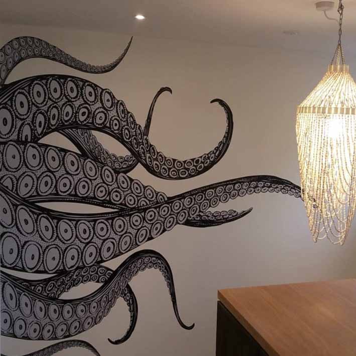 Interior wall art printing Cornwall