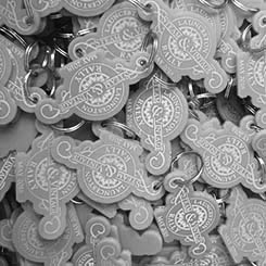 laser engraved key rings with no minimum order