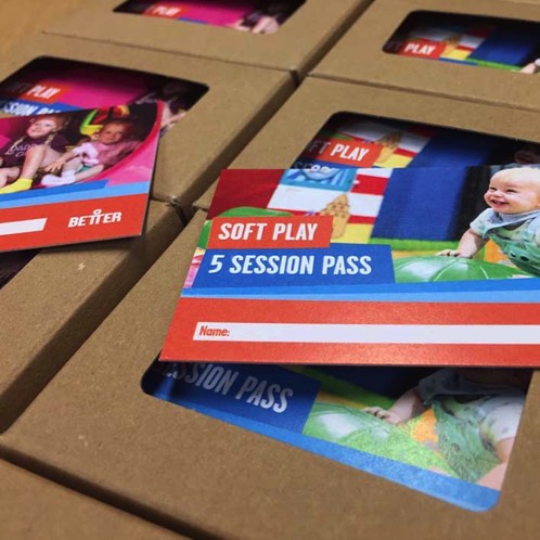 Session Pass printing and writable business cards