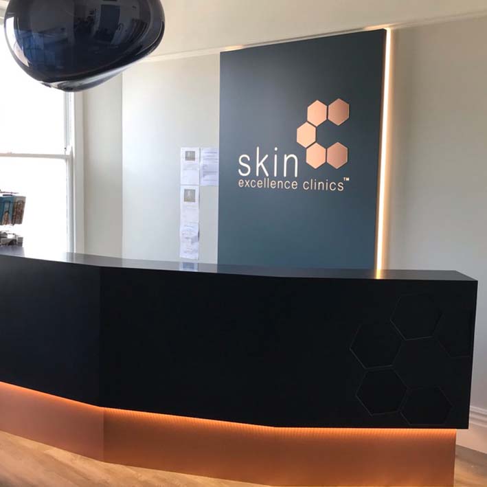 Illuminated Logo for Skin Excellence, Plymouth