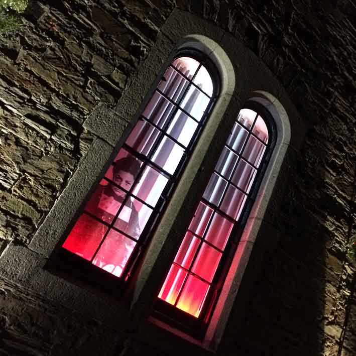 bodmin jail retail shop window lighting features Cornwall