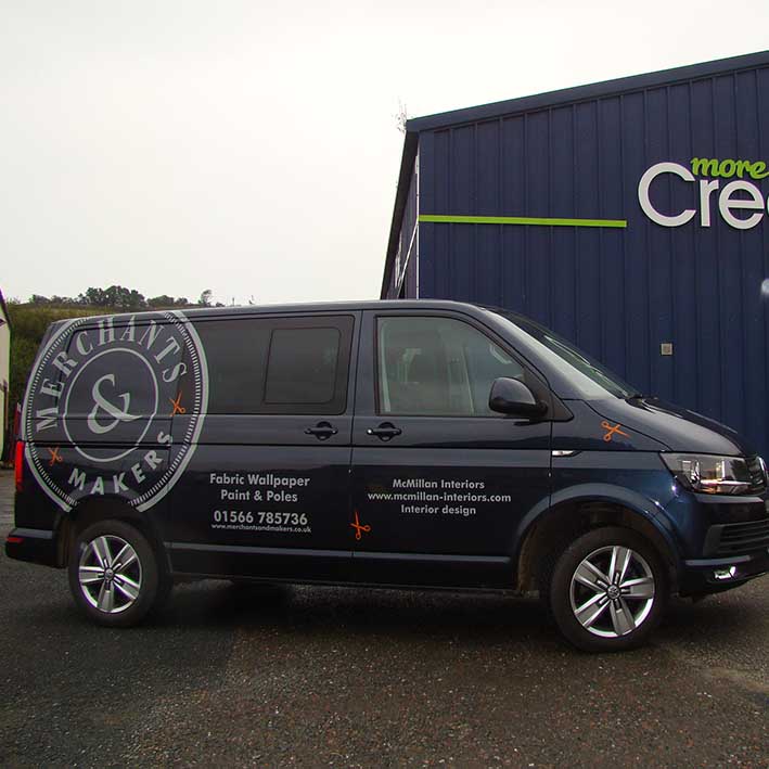 Interior design company vang graphics by More Creative