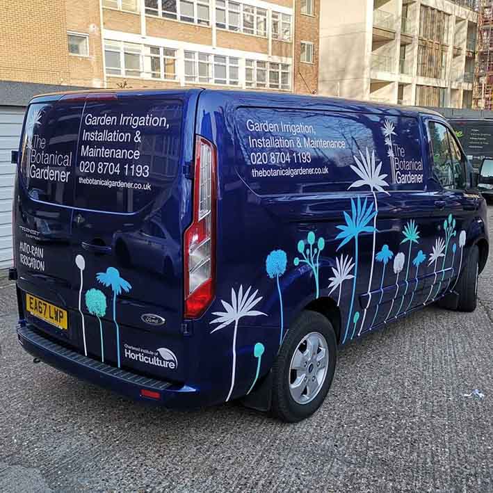 Signwriting Van Graphics in London by More Creative